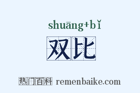 双比是什么意思的图片